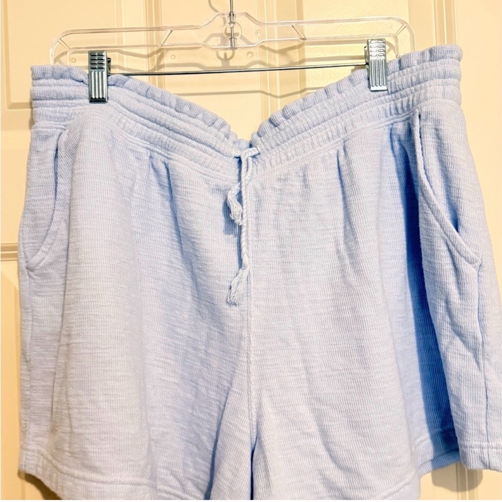 Aerie High Waist Light Blue Women's Shorts